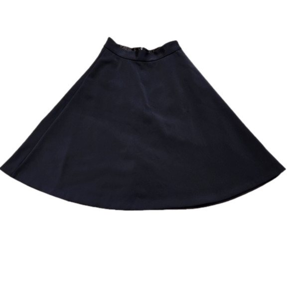 SIZE 4 skirt A-line Flared  Black color BANANA REPUBLIC - Picture 4 of 11